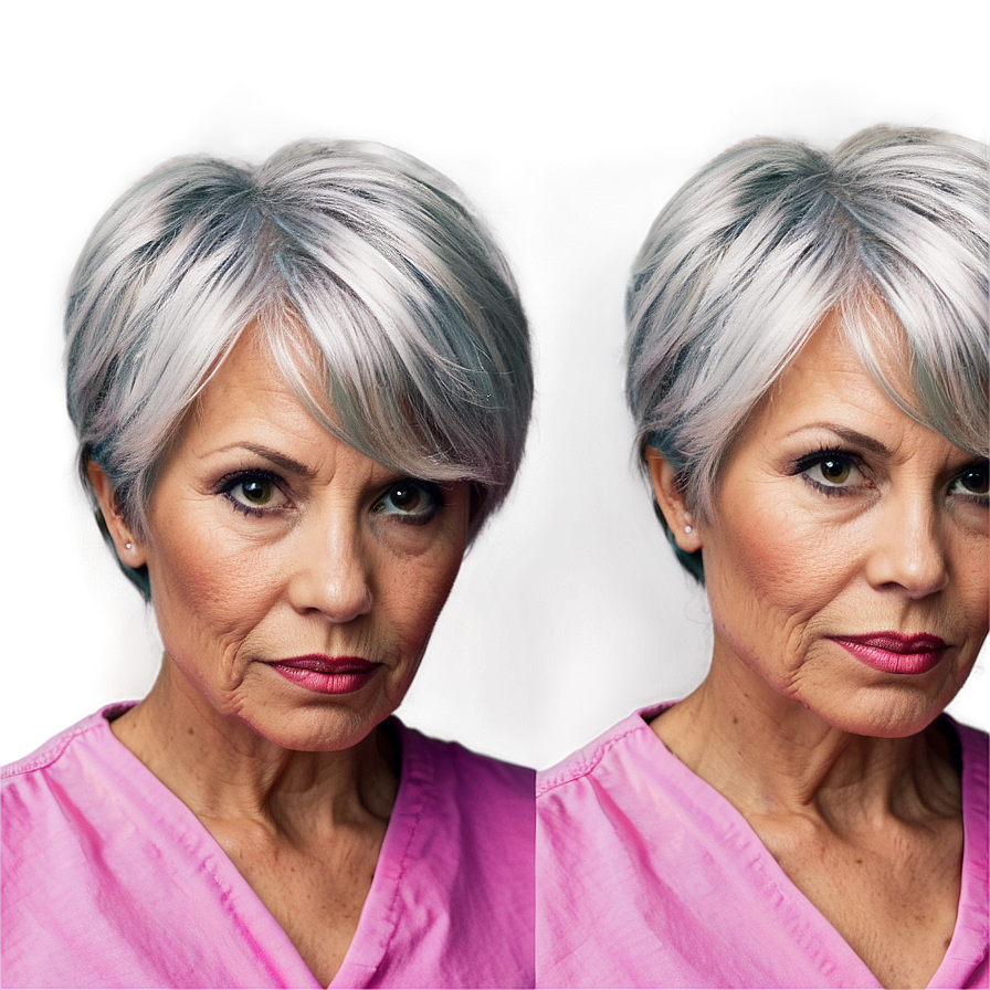 Grey Hair Perfection Png 34