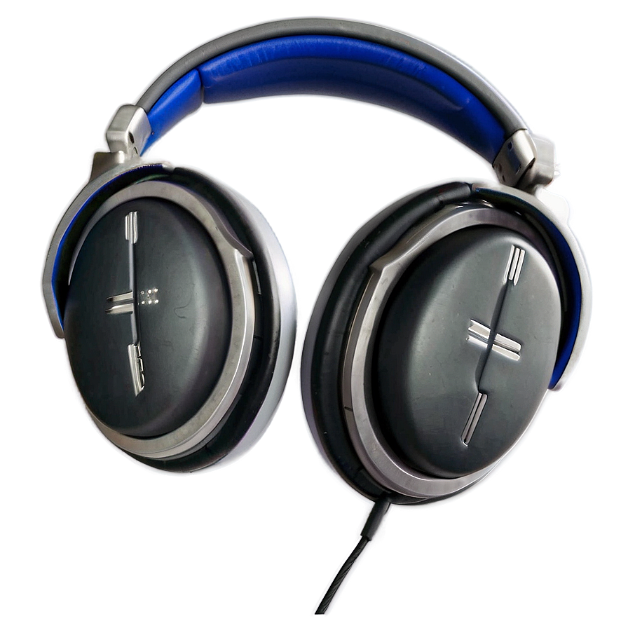 Grey Headphones Png 06232024