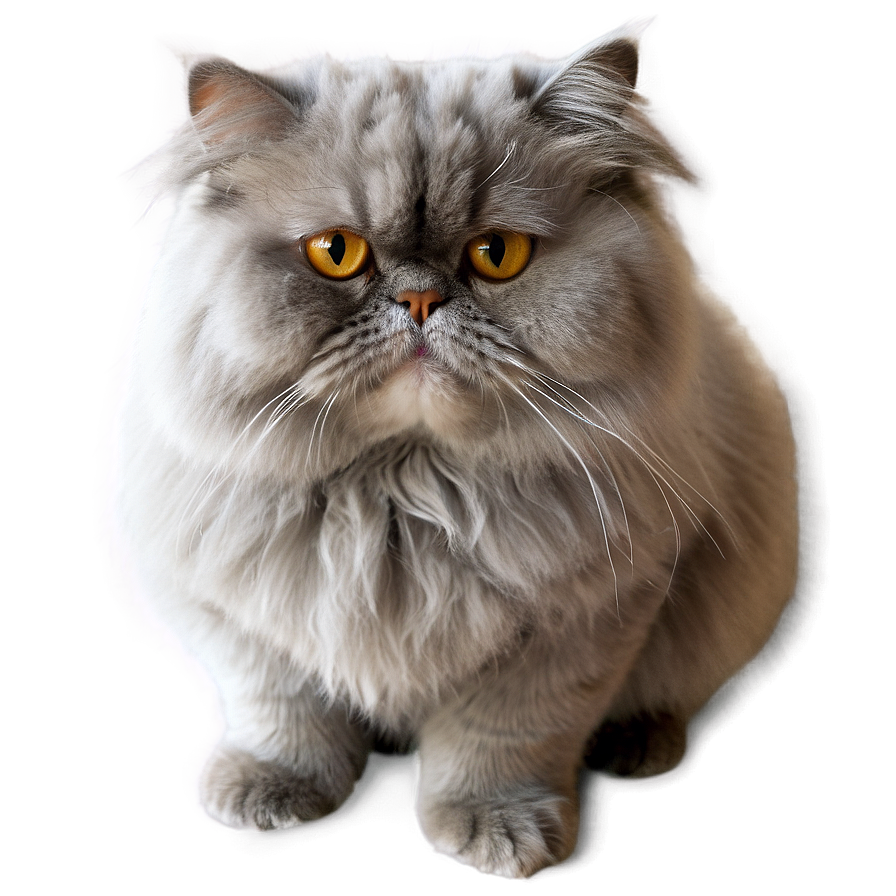 Grey Persian Cat Png 06252024