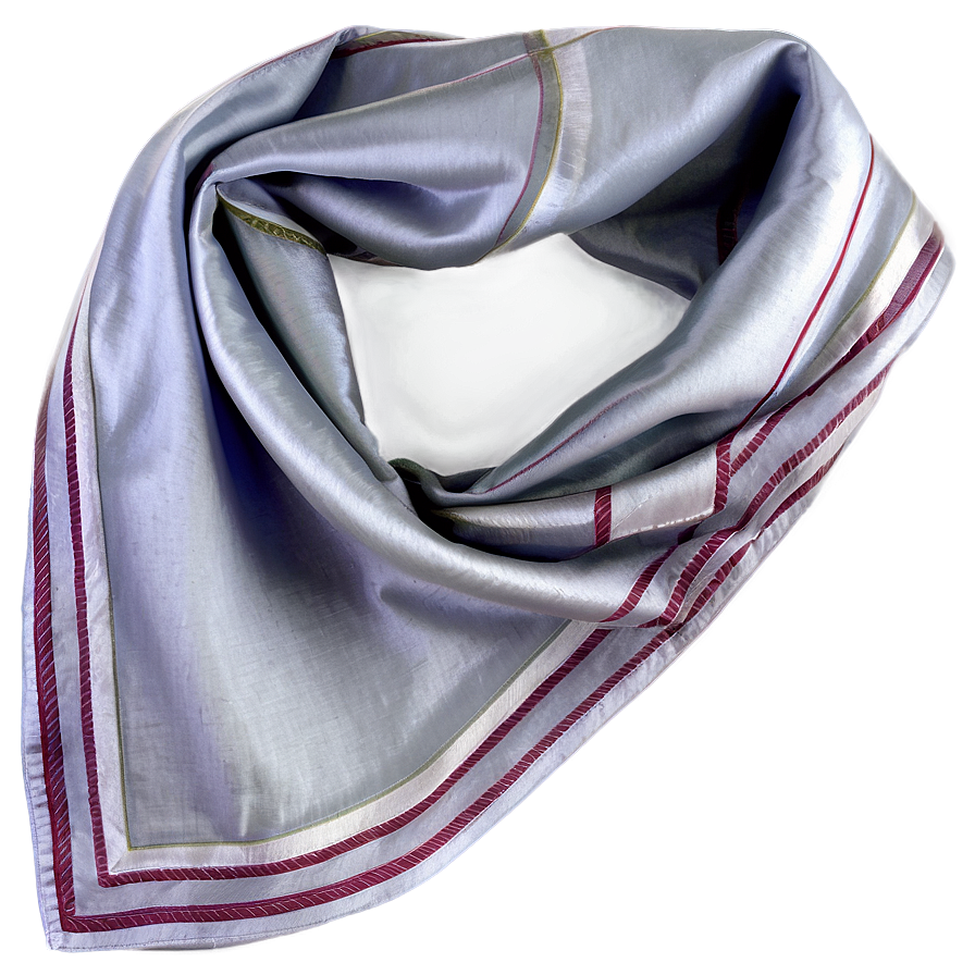 Grey Silk Scarf Png 94