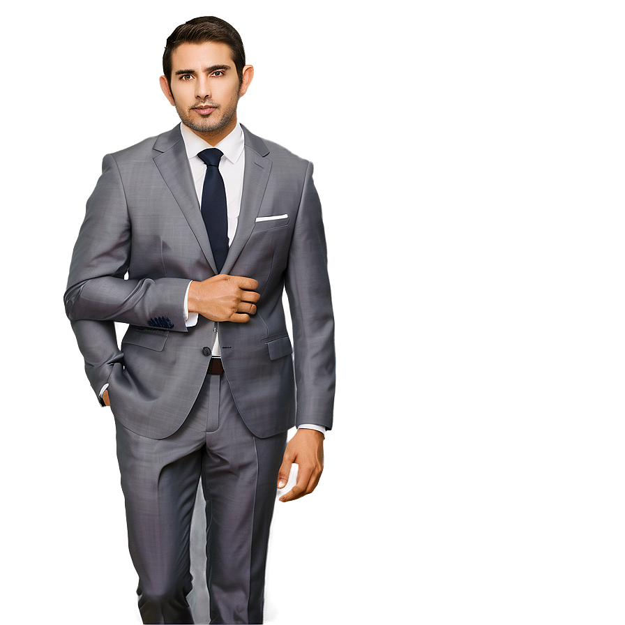 Grey Suit Png 05242024