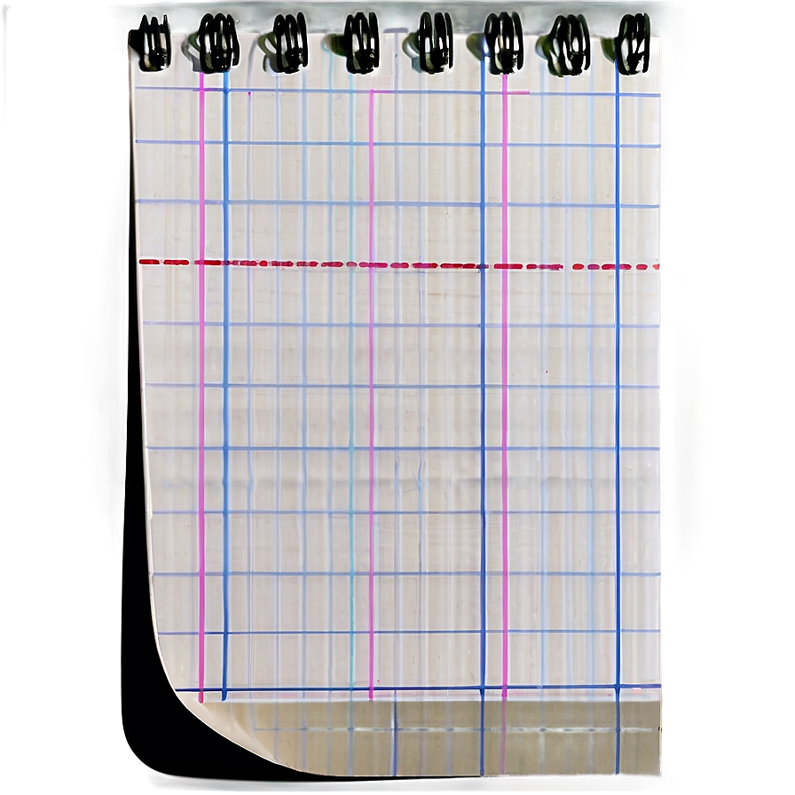 Grid Note Paper Png Pbc74