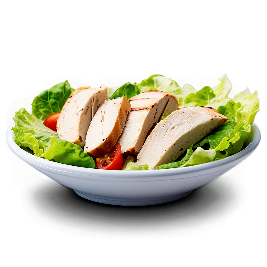 Grilled Chicken Caesar Salad PNG 06262024 PNG with transparent background