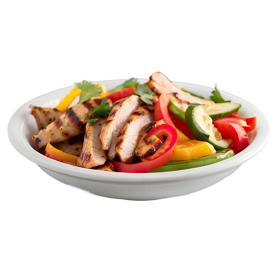 Grilled Chicken Fajitas Mix PNG orp PNG with transparent background