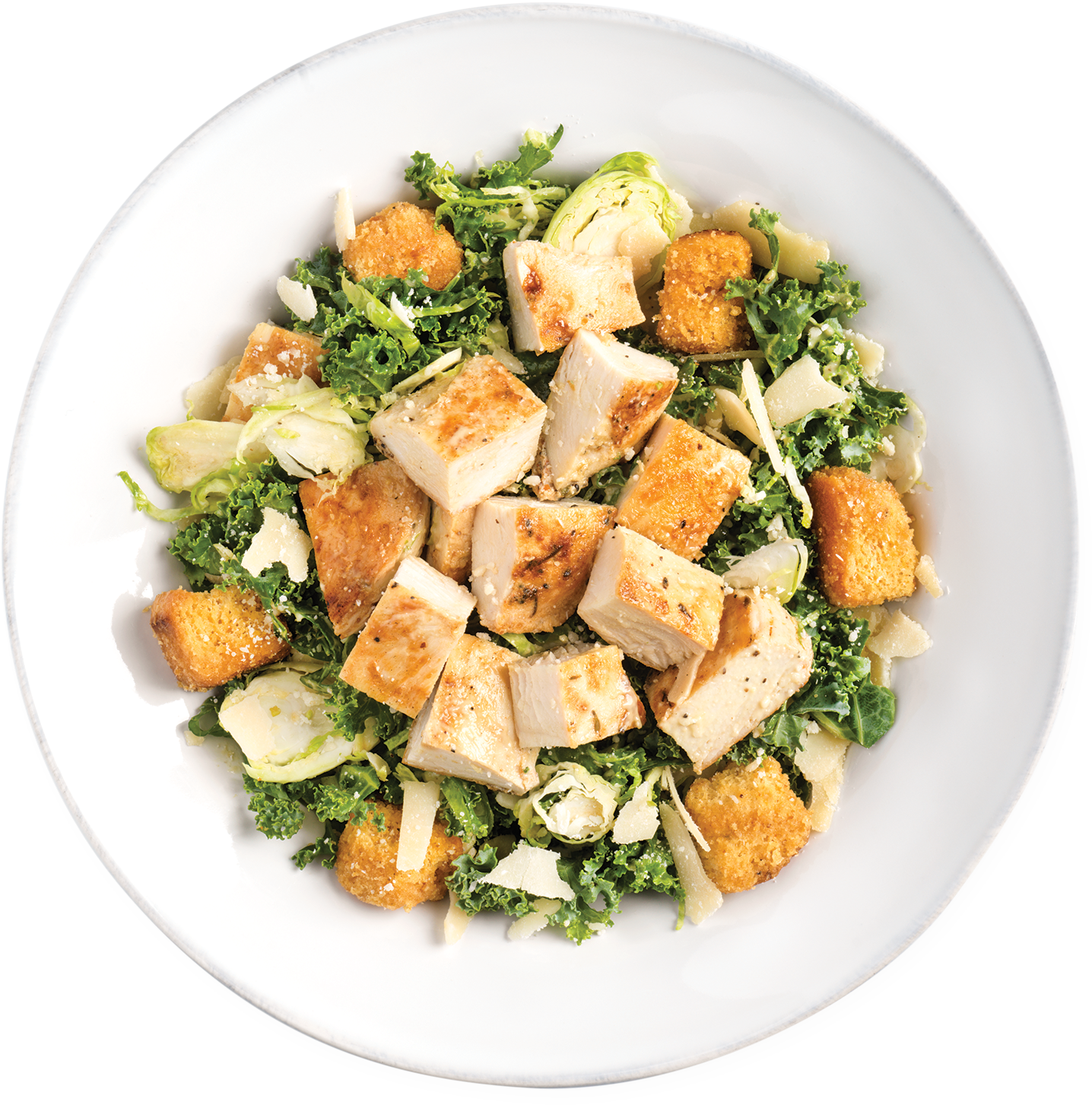 Transparent Caesar Clipart - Chicken Caesar Salad Png, Png Download PNG with transparent background
