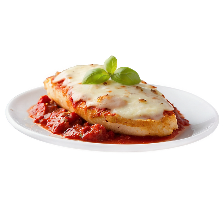 Grilled Chicken Parmesan Dish PNG 06262024 PNG with transparent background