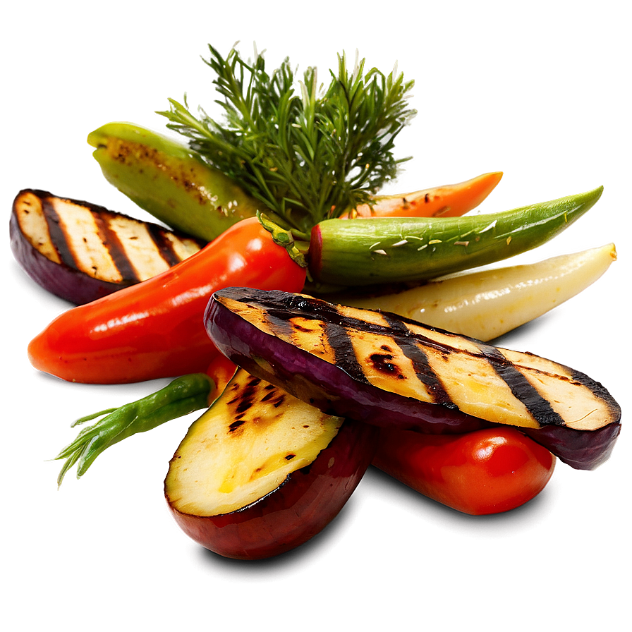 Grilled Vegetables Png 05242024