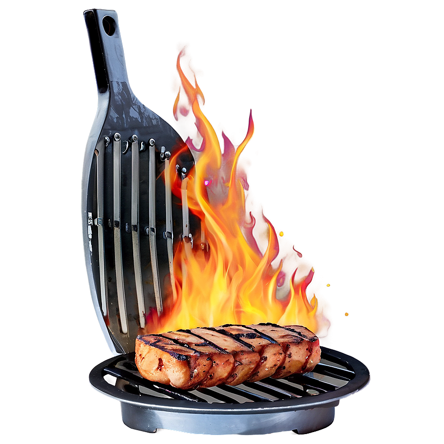 Grilling Fire Png D