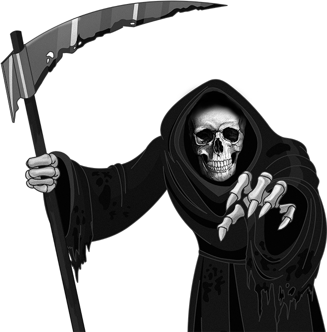 Death Grim Reaper Png, Transparent Png PNG with transparent background