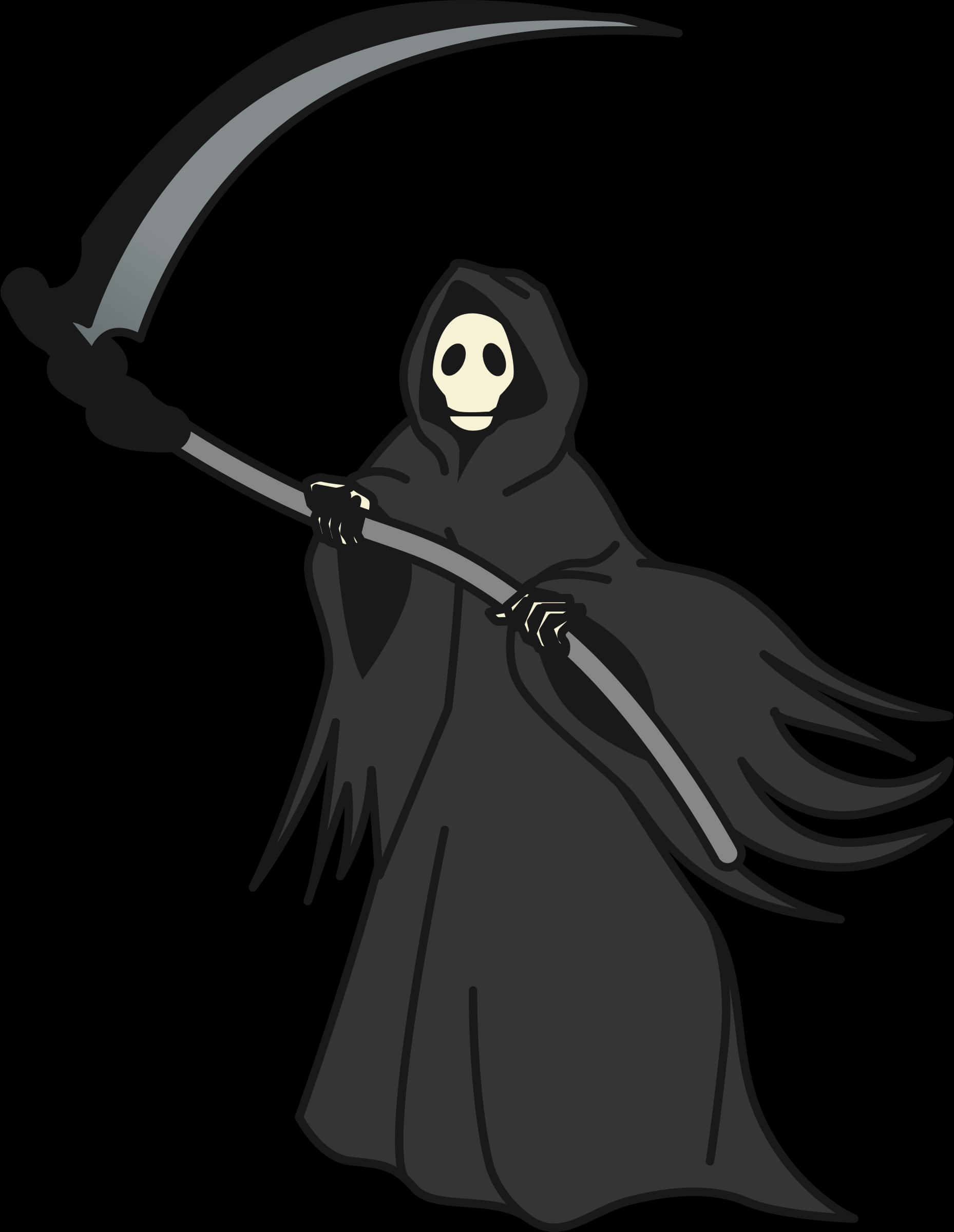 Grim Reaper Png - Grim Reaper Death Clipart, Transparent Png PNG with transparent background