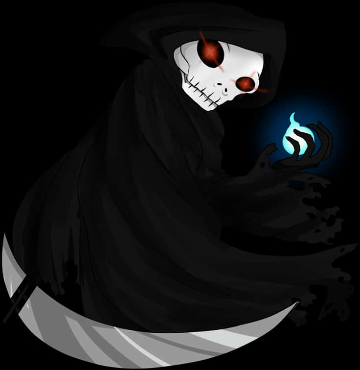 Free Scary Grim Reaper Clip A - Cool Grim Reaper Png, Transparent Png PNG with transparent background