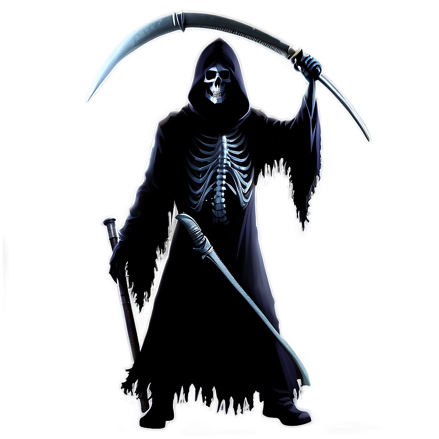 Grim Reaper Silhouette PNG 51 PNG with transparent background