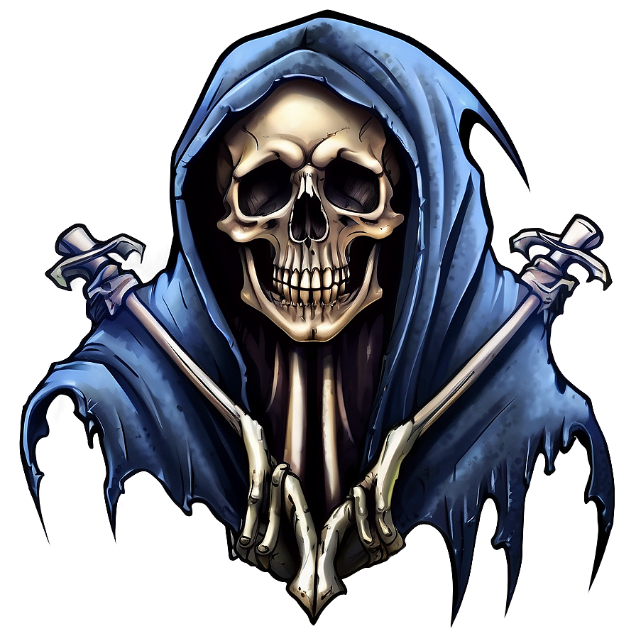 Grim Reaper Tattoo Design Png Ypo49