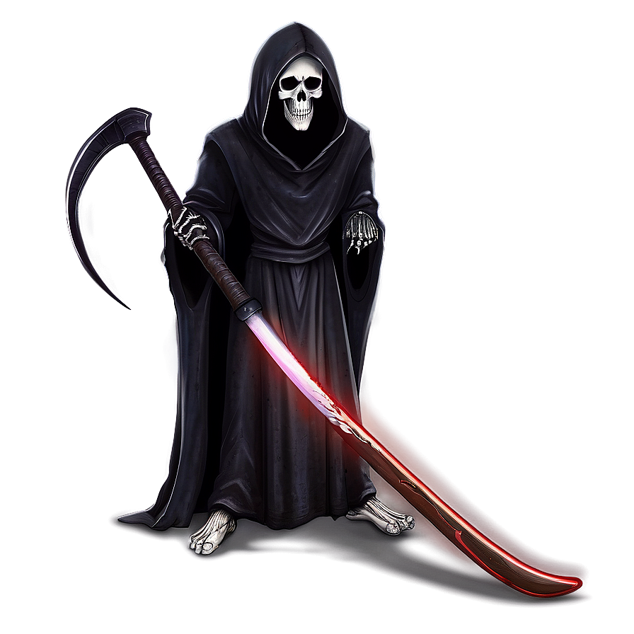 Grim Reaper with Scythe PNG 37 PNG with transparent background