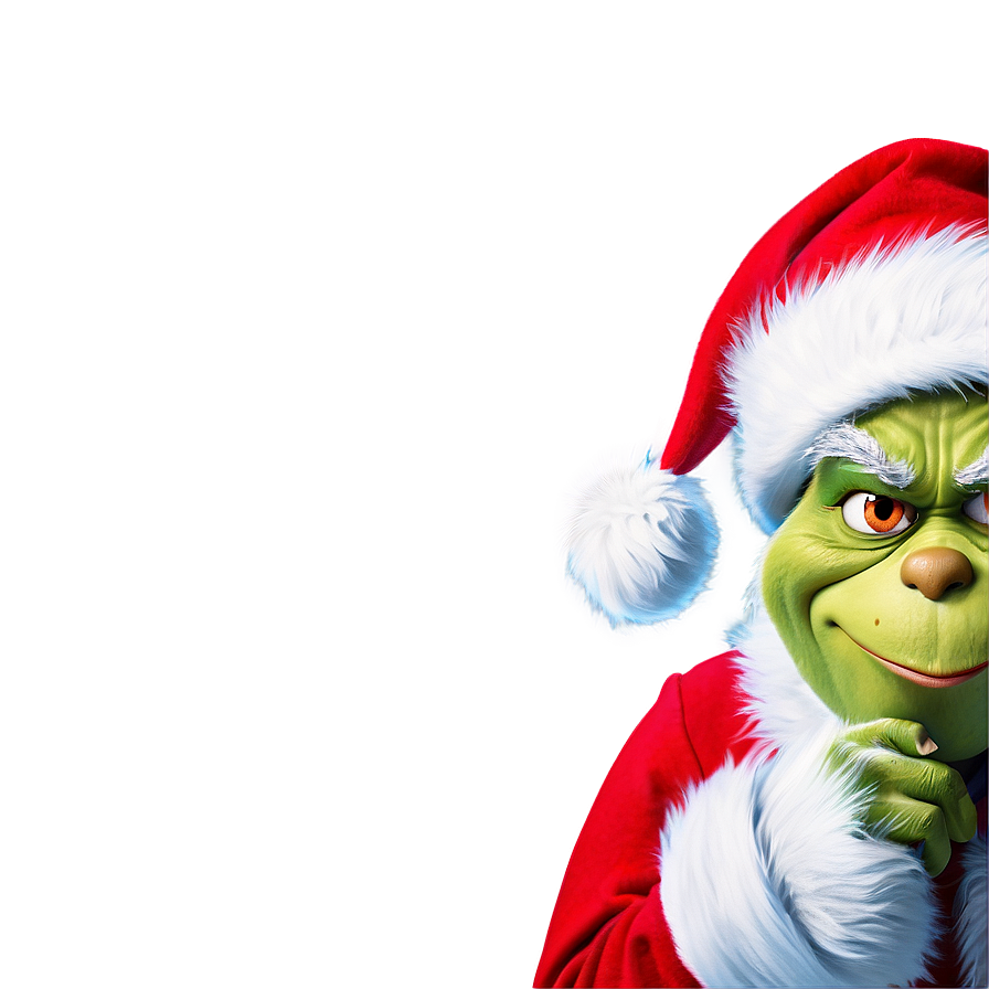 Grinch Christmas Greeting Png Dvu83