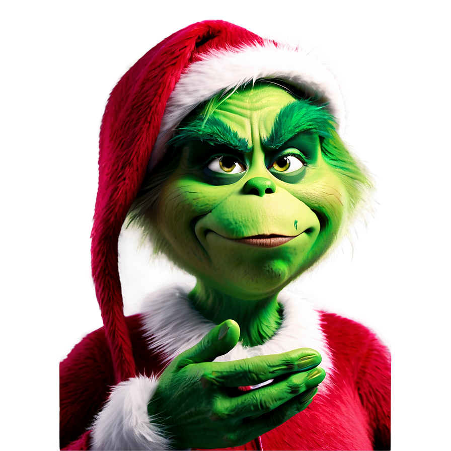 Grinch Christmas Greeting Png Xrm