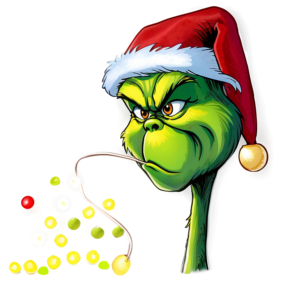 Grinch Christmas Lights Png Vmr