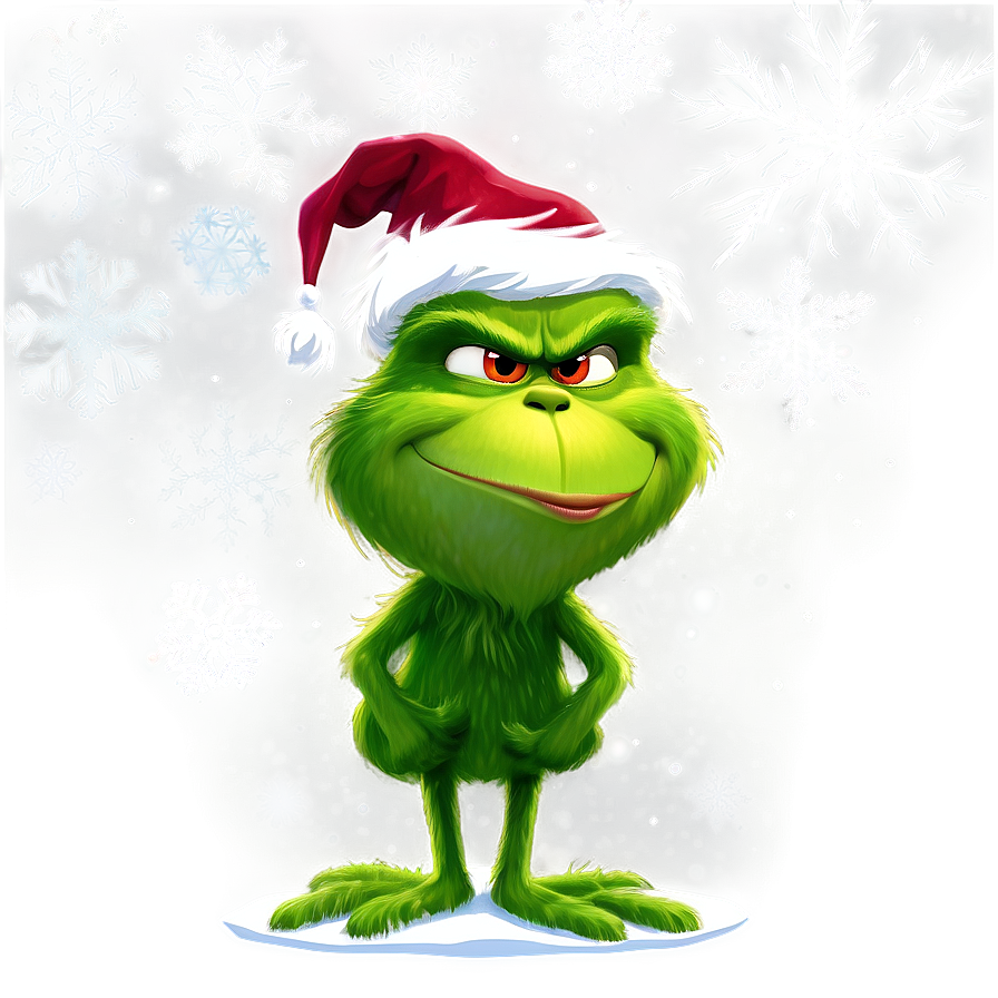 Grinch Christmas Snow Scene Png Xyl