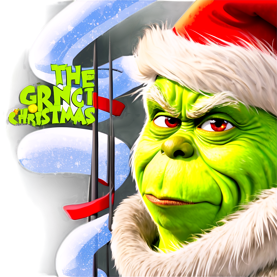 Grinch Christmas Sticker Png Rfk4