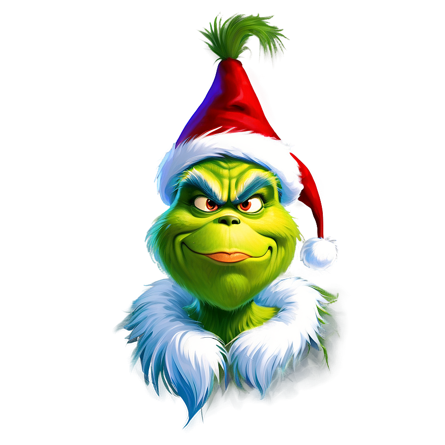 Grinch Drawing Png 2