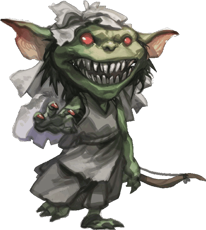 Grinning Goblin Illustration