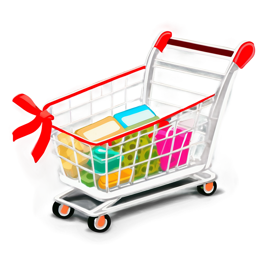 Grocery Cart Clipart Png 36