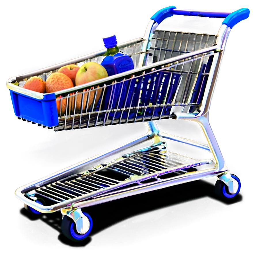 Grocery Cart In Store Png Kiq