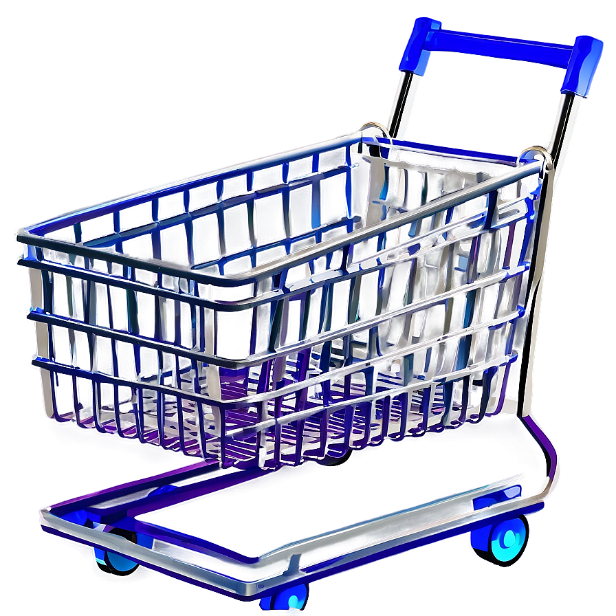 Grocery Cart Side View Png 06282024