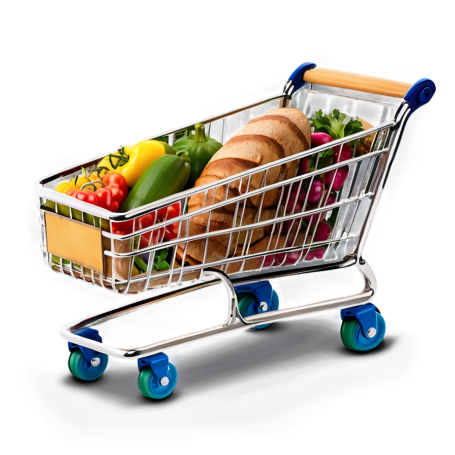 Grocery Cart Top View Png 54