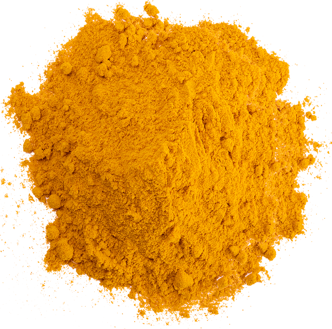 Ground Turmeric Powder Pile