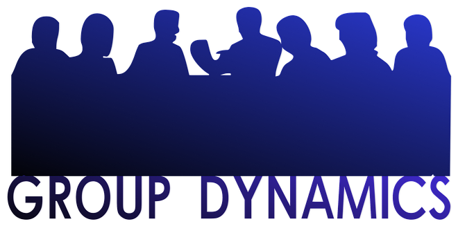 Group Dynamics Team Silhouette PNG with transparent background