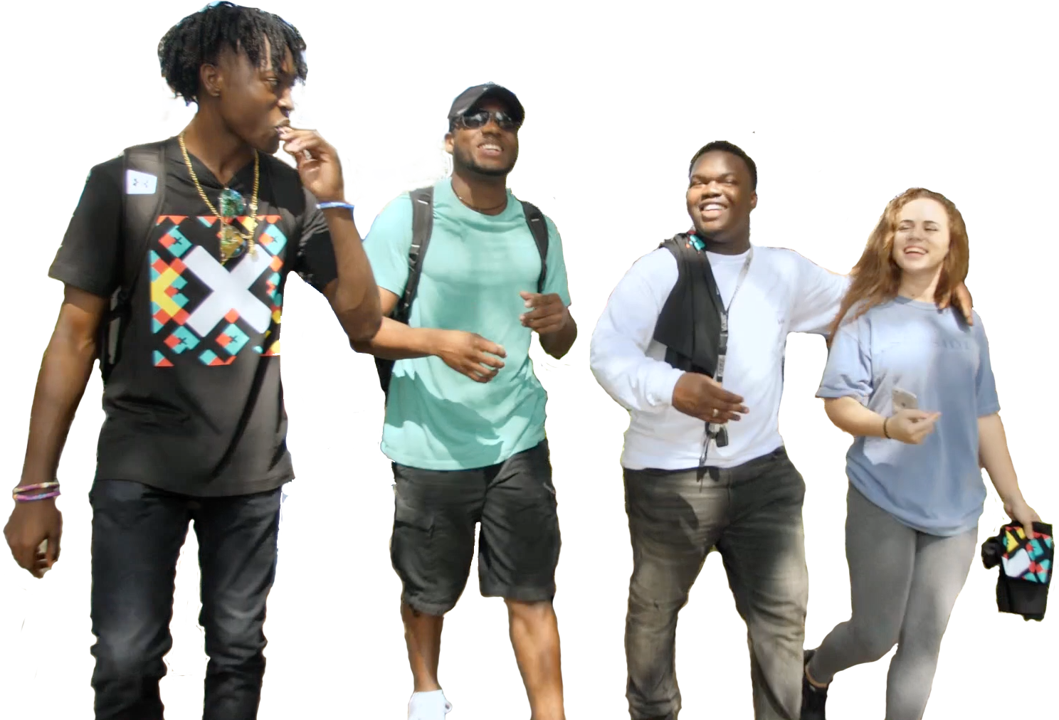 College Student Walking Png - People Student Walking Png, Transparent Png PNG with transparent background