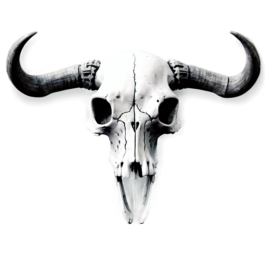 Grunge Animal Skull Png Wwv55