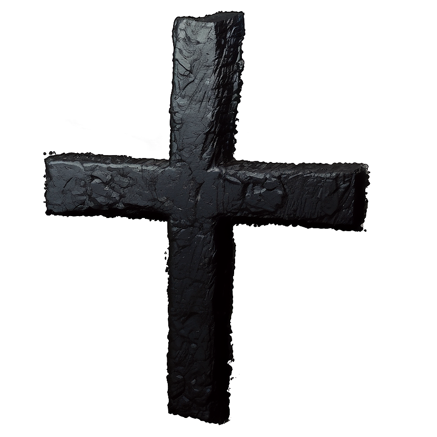 Grunge Black Cross Png Bxg