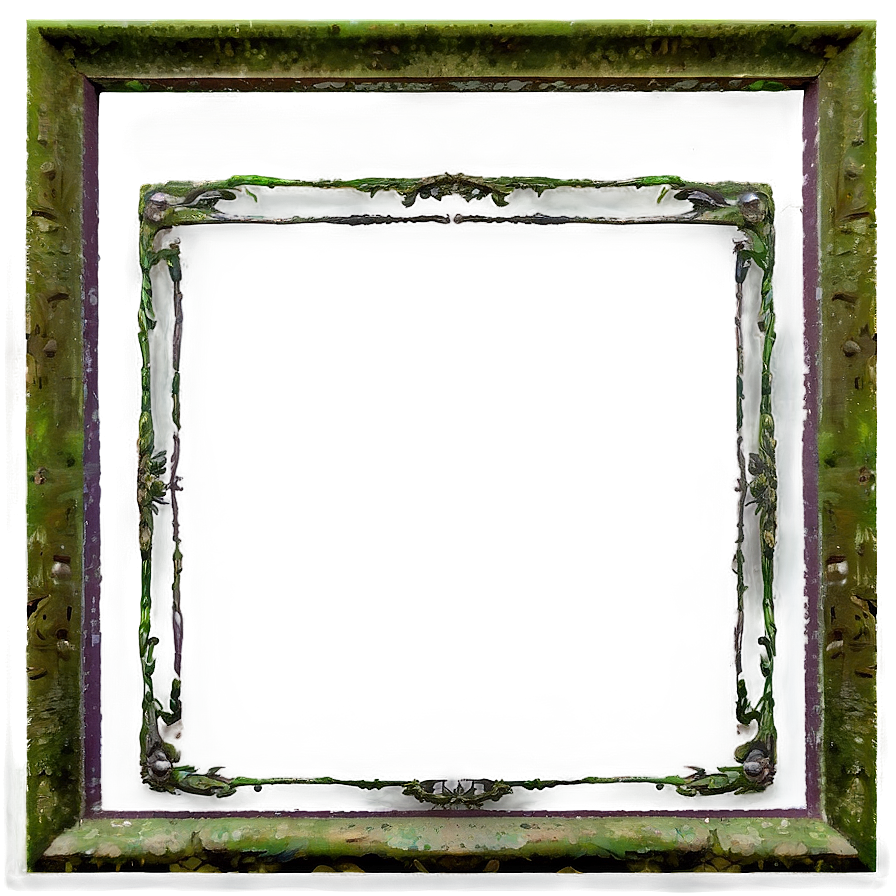 Grunge Distressed Frame Png 05062024