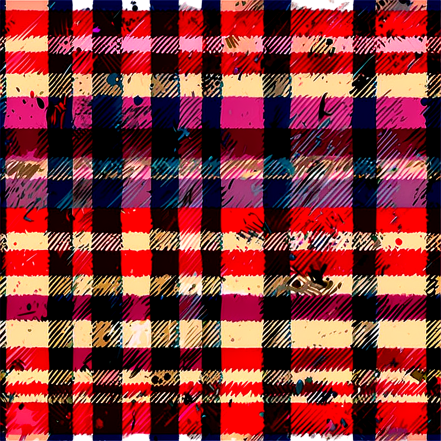 Grunge Distressed Plaid PNG plu79 PNG with transparent background