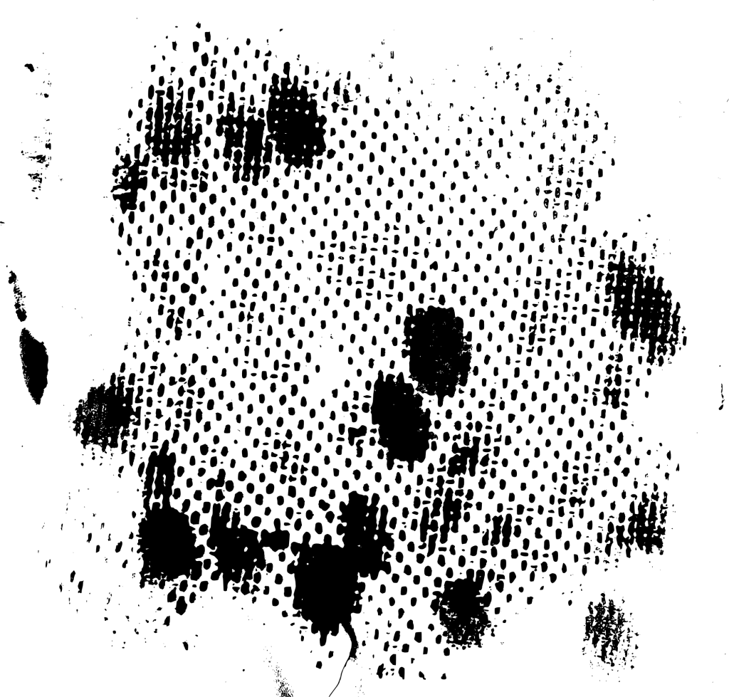 Grunge Dot Splatter Texture PNG with transparent background