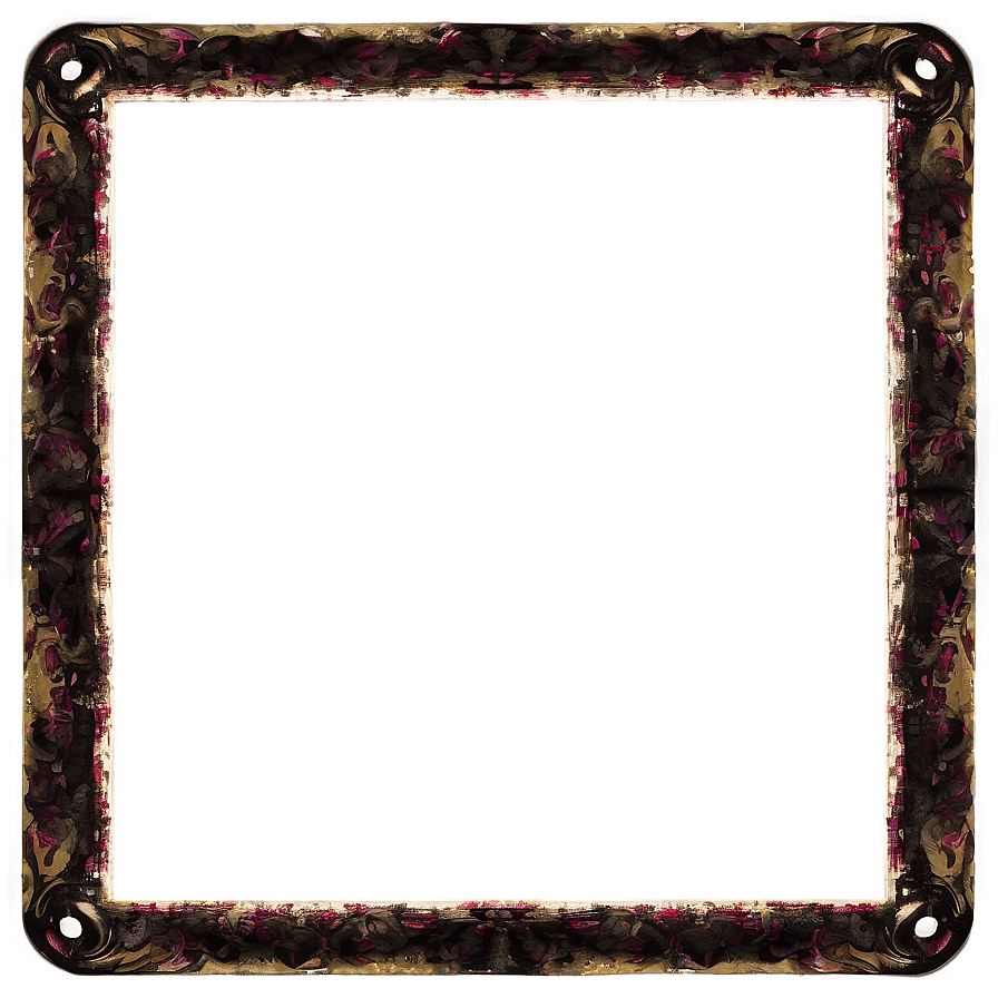 Grunge Frame Design Png Uxx67