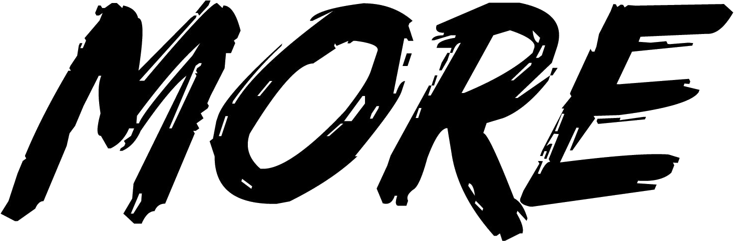 Grunge More Text Graphic PNG with transparent background