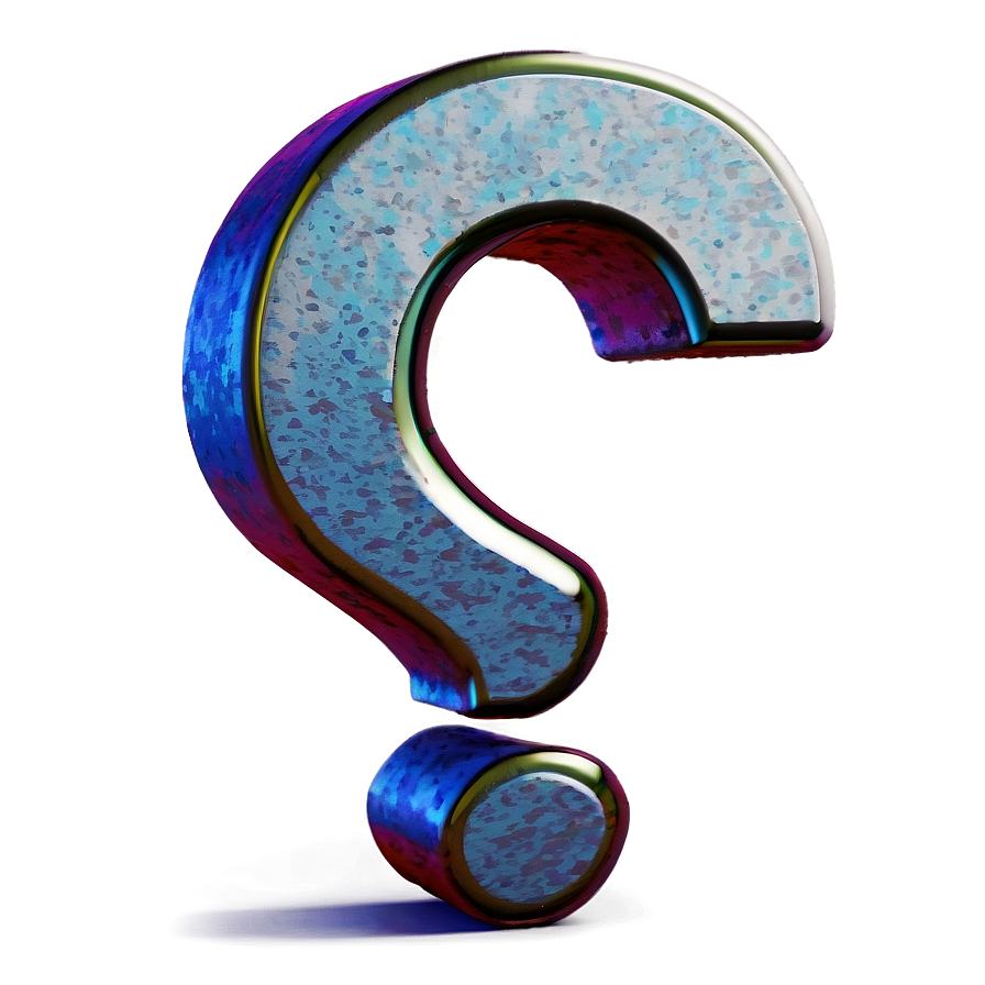 Grunge Question Mark Png Puo