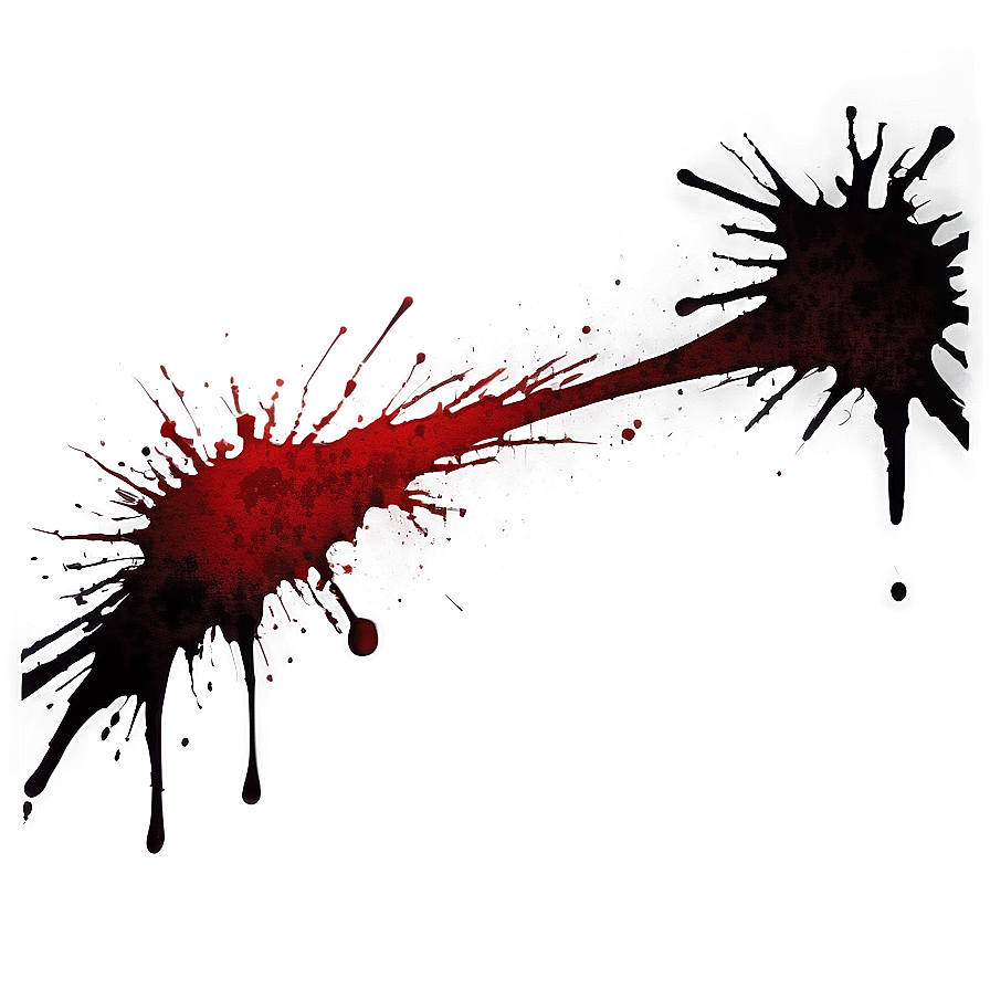 Grunge Red Splatter Png Efq23