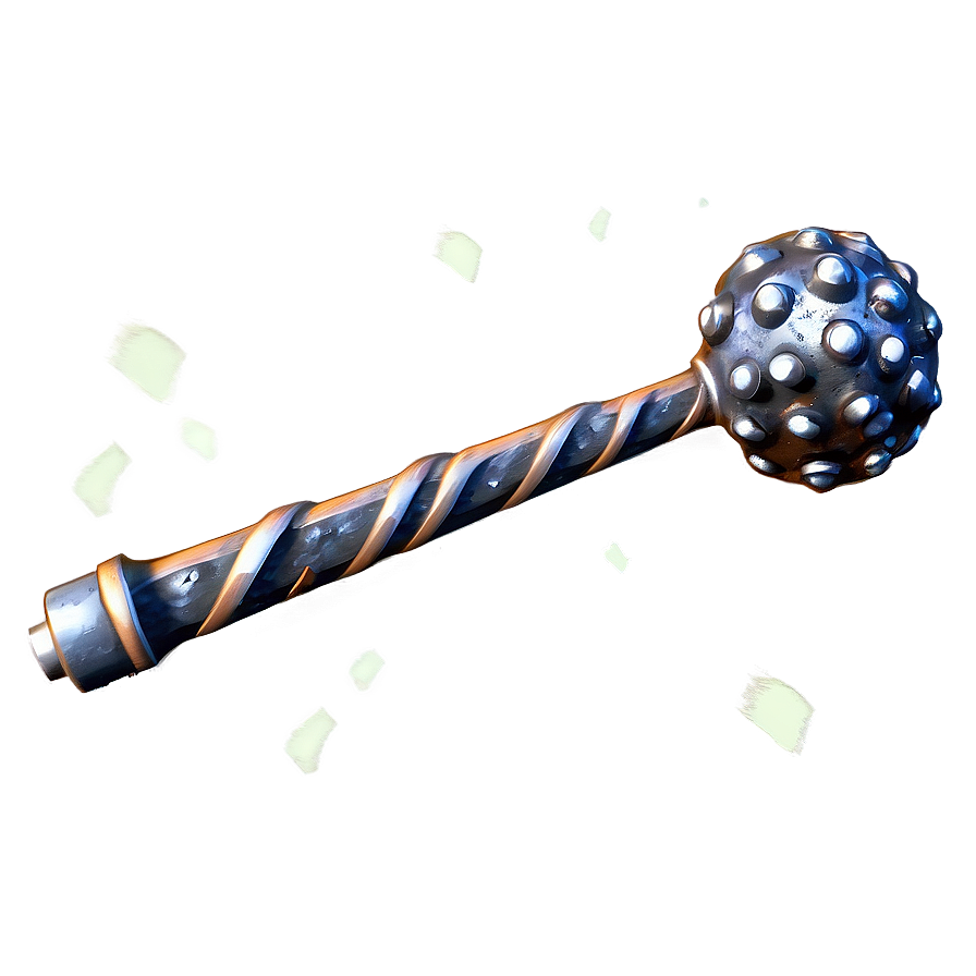 Grunge Style Mace Png 06132024