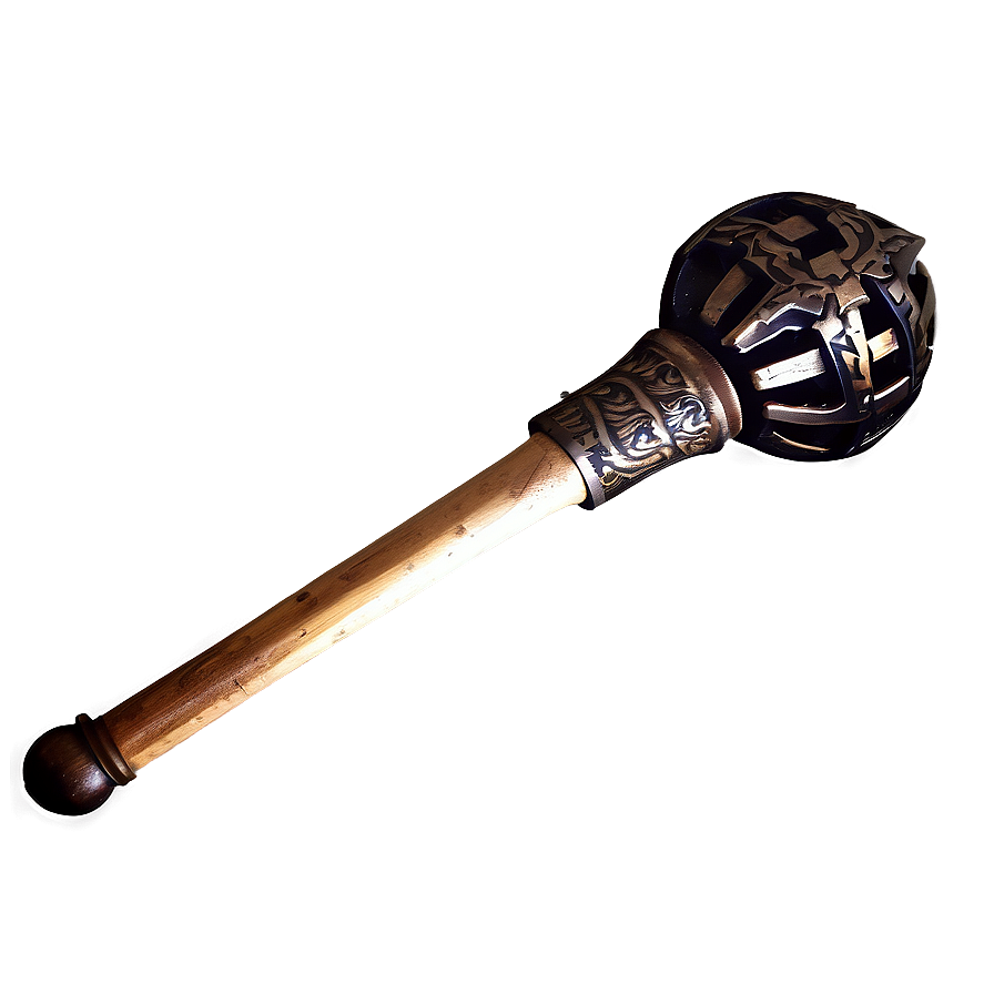 Grunge Style Mace Png Aup