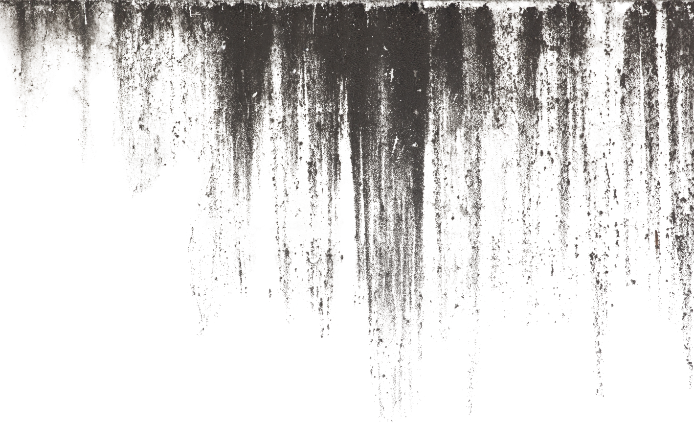 Grunge Texture Dripping Paint PNG with transparent background