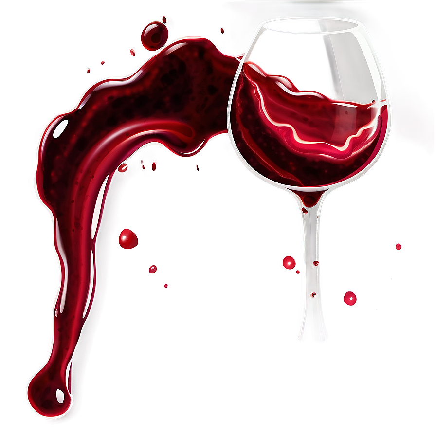 Grunge Wine Stain Png Qho52