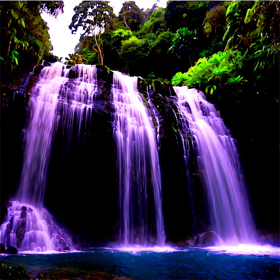 Guatemala Siete Altares Waterfalls Png Lan