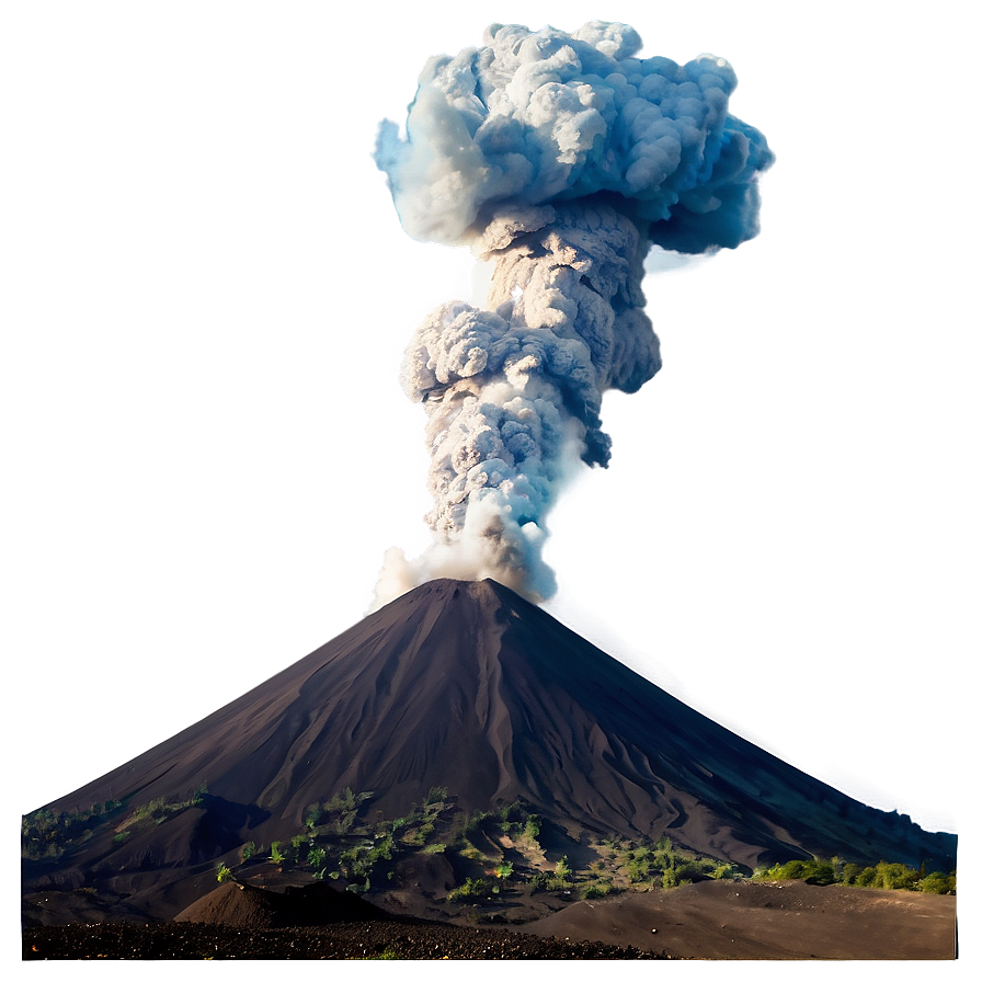 Guatemala Volcano Landscape Png Jsu23