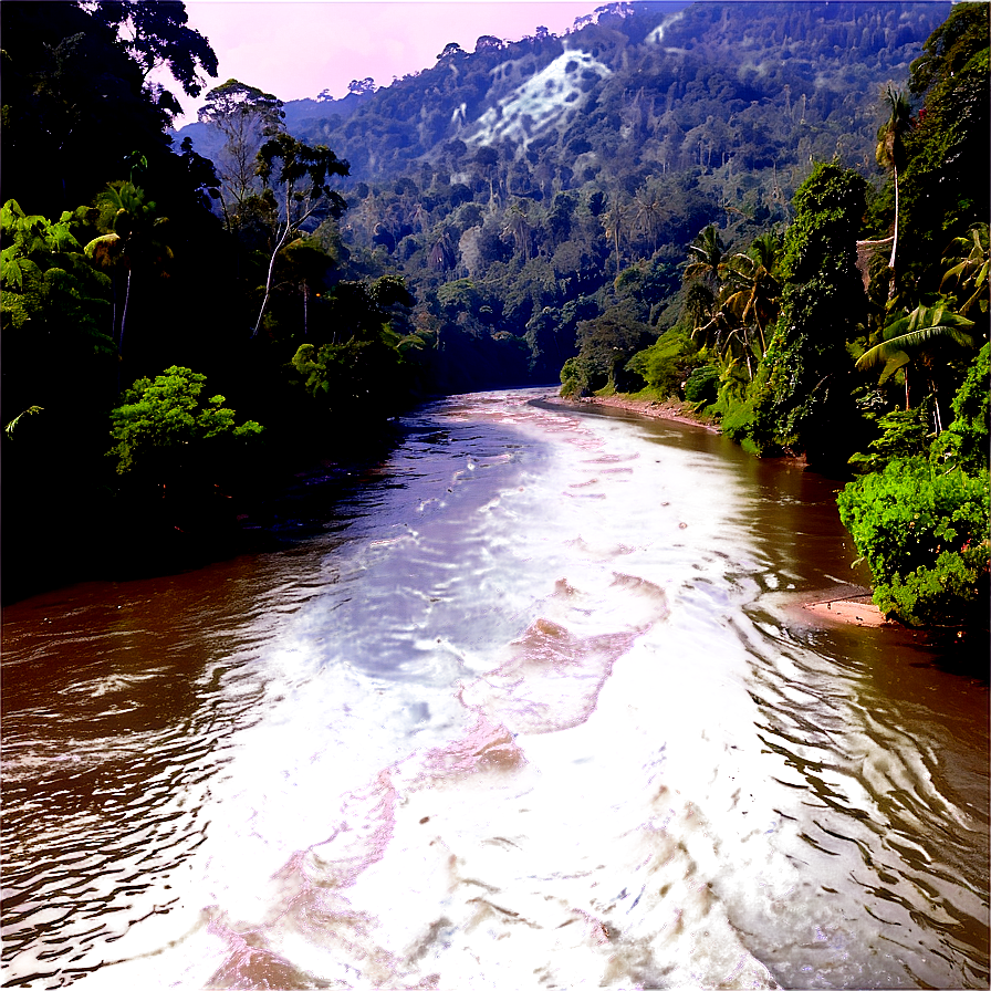 Guatemalan Río Dulce River Png 06242024