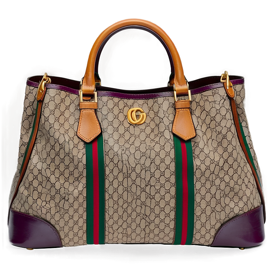 Gucci Luxury Tote Png Tma16