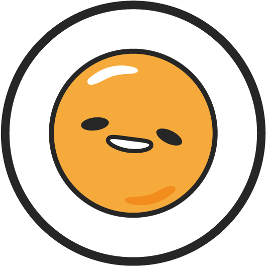 Gudetama Cartoon Egg Character